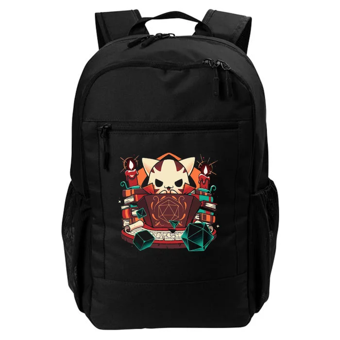 Dungeon And Cats Tabletop Gaming Role Player Daily Commute Backpack