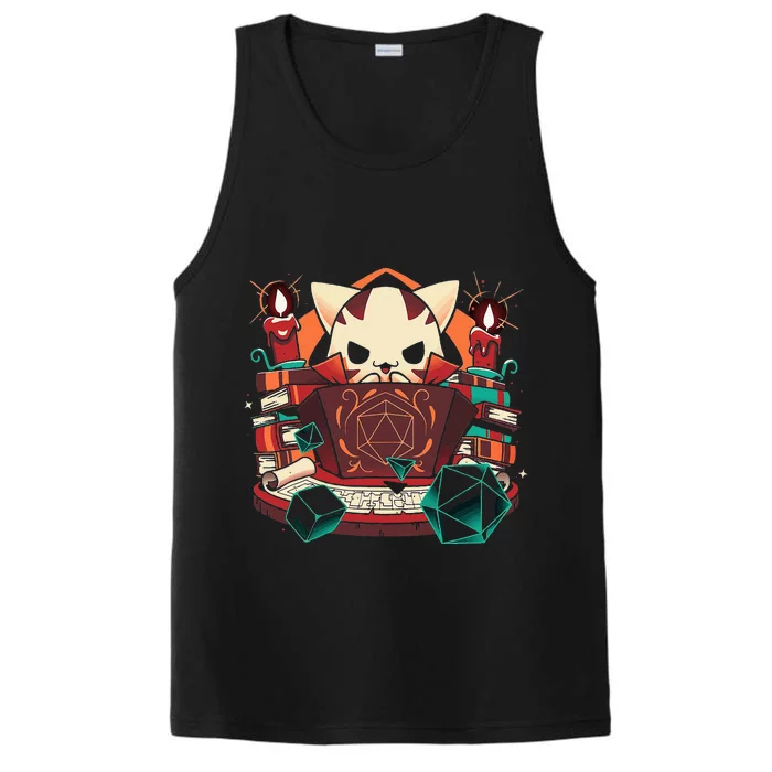 Dungeon And Cats Tabletop Gaming Role Player Performance Tank