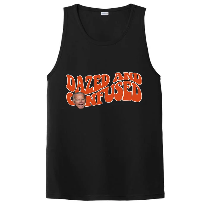 Dazed And Confused Funny Joe Biden Retro Performance Tank