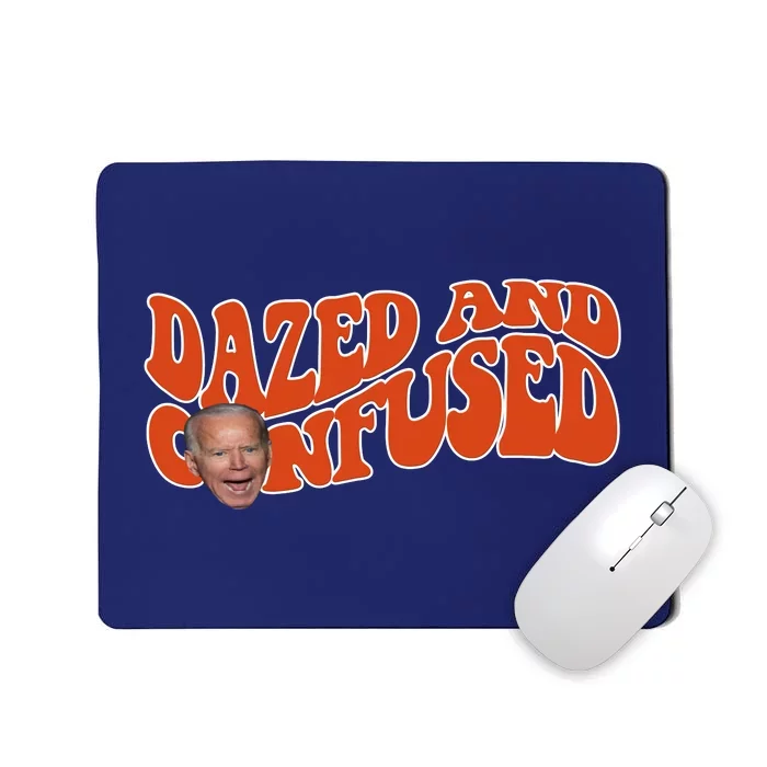 Dazed And Confused Funny Joe Biden Retro Mousepad