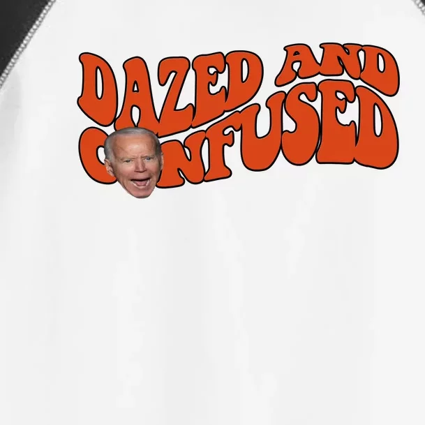 Dazed And Confused Funny Joe Biden Retro Toddler Fine Jersey T-Shirt