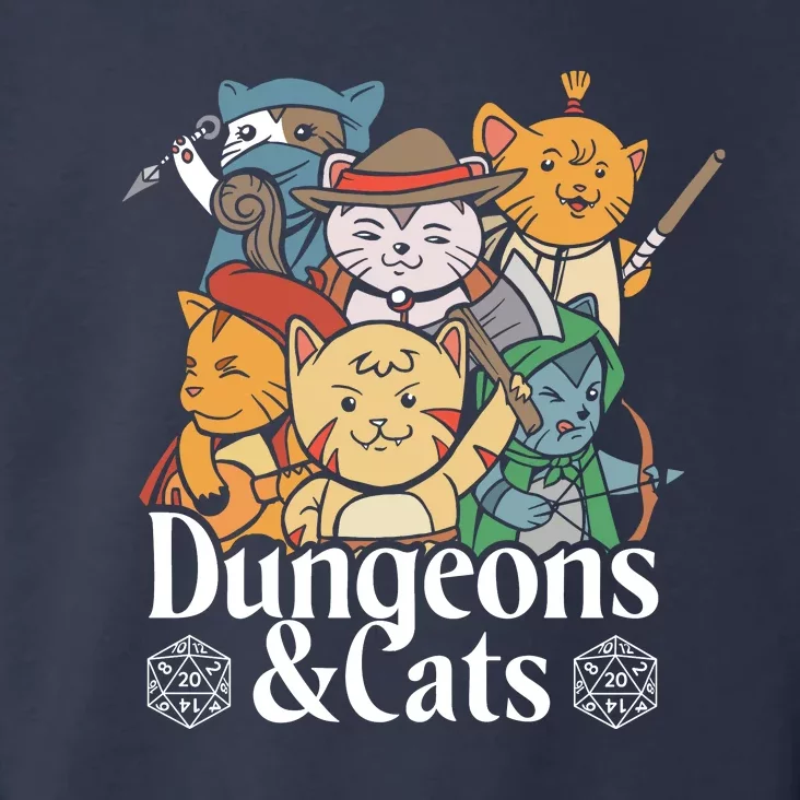 Dungeons And Cats Toddler Hoodie