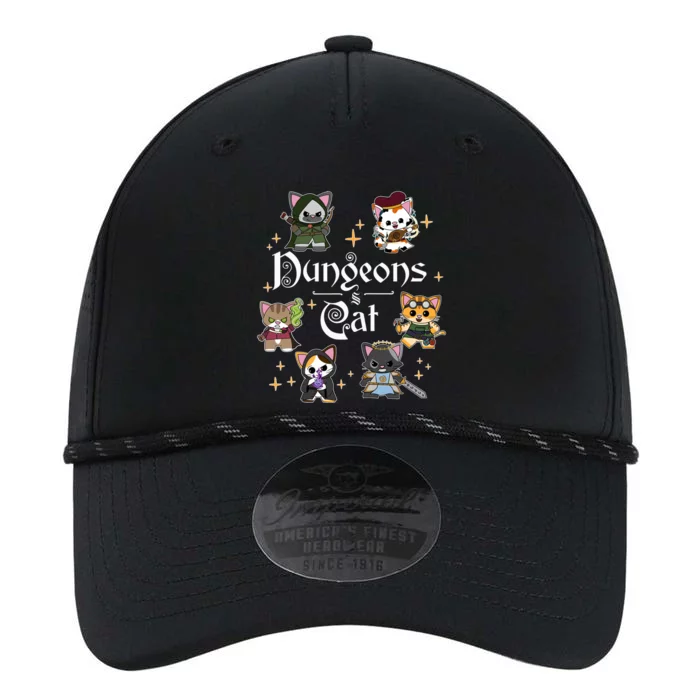 Dungeons And Cats Dungeon Master Cat Throwing Dice Performance The Dyno Cap