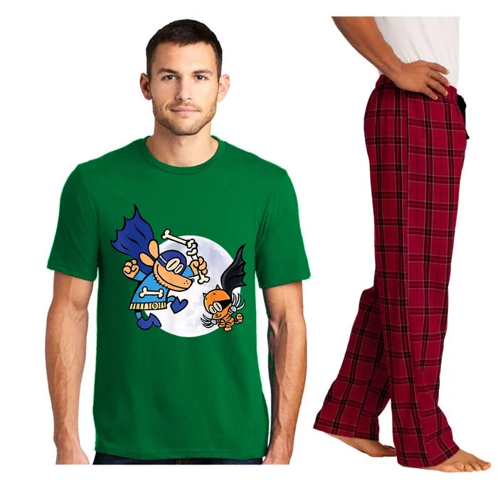 Dogman And Cat Essential Pajama Set