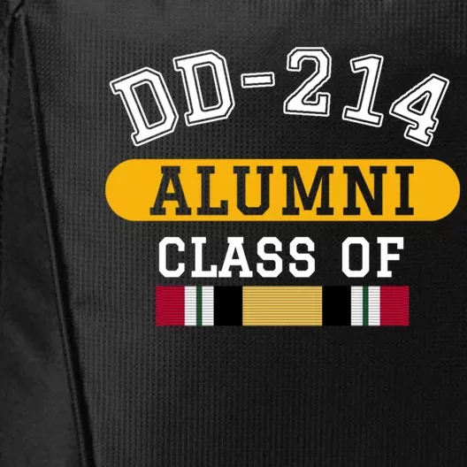 Dd214 Alumni Class Of Iraq War Veteran Pride Cool Gift City Backpack