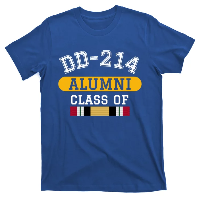 Dd214 Alumni Class Of Iraq War Veteran Pride Cool Gift T-Shirt