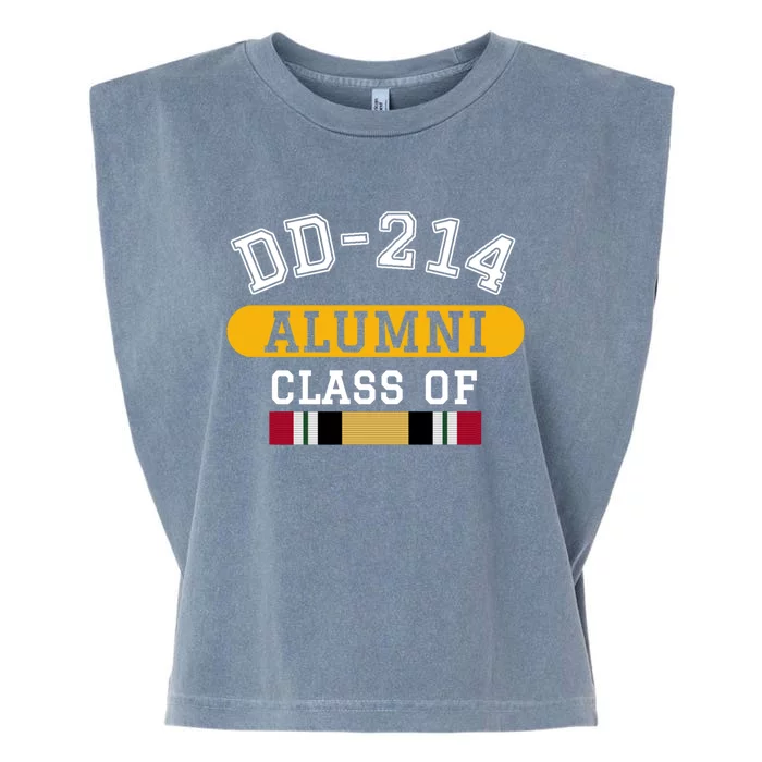 Dd214 Alumni Class Of Iraq War Veteran Pride Cool Gift Garment-Dyed Women's Muscle Tee