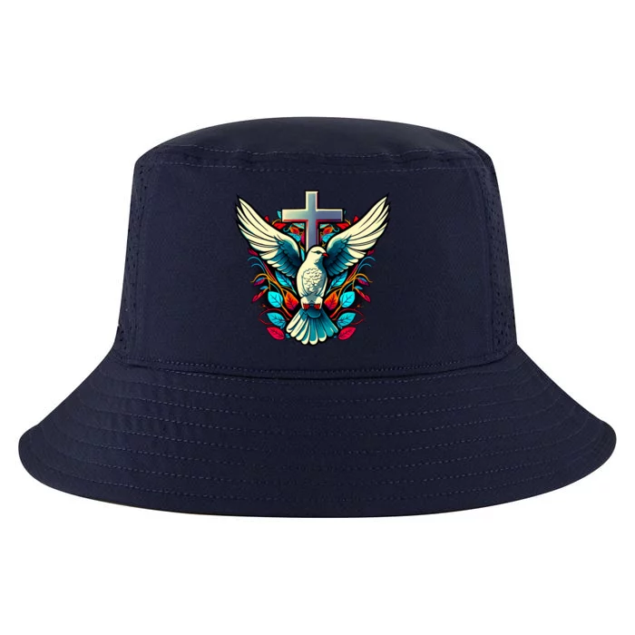 Dove And Cross Cool Comfort Performance Bucket Hat