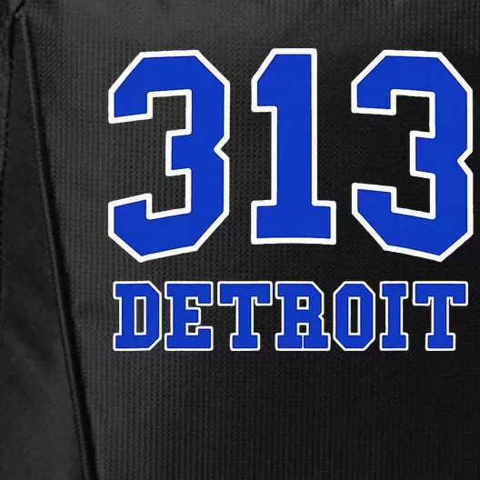 Detroit Area Code 313 Hometown Pride Classic City Backpack