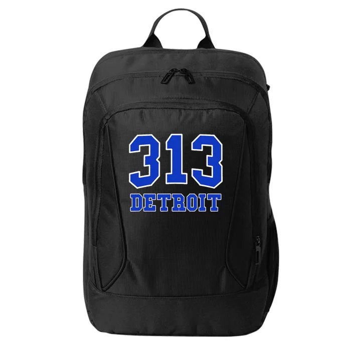 Detroit Area Code 313 Hometown Pride Classic City Backpack