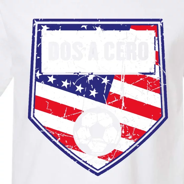 Dos A Cero American Flag Soccer Garment-Dyed Heavyweight T-Shirt