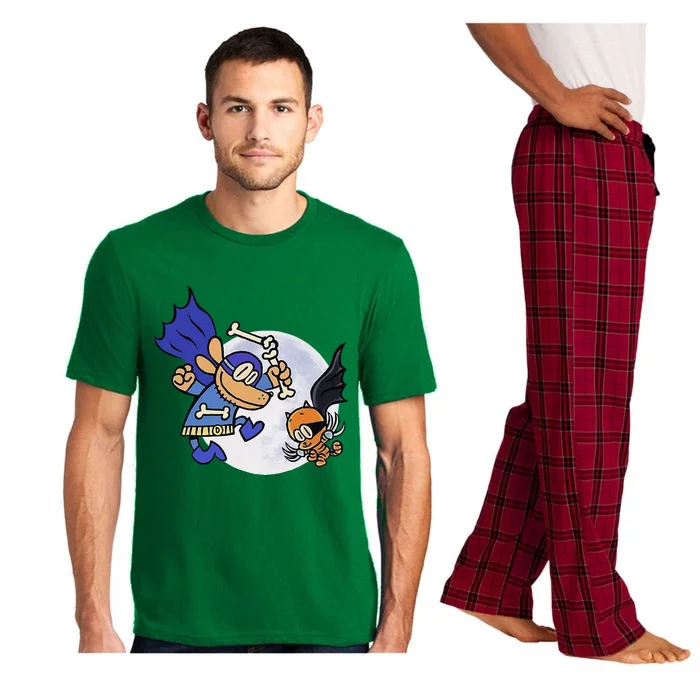 Dogman And Cat Essential Gift Pajama Set