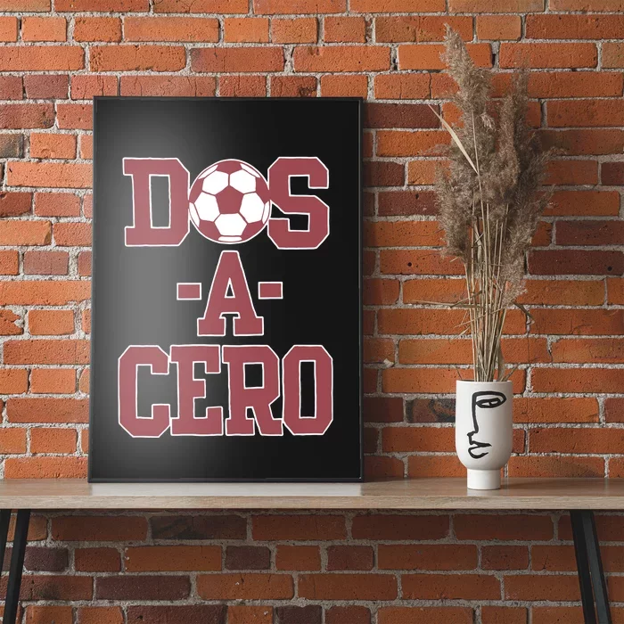 Dos A Cero US Men's National Soccer Team Poster