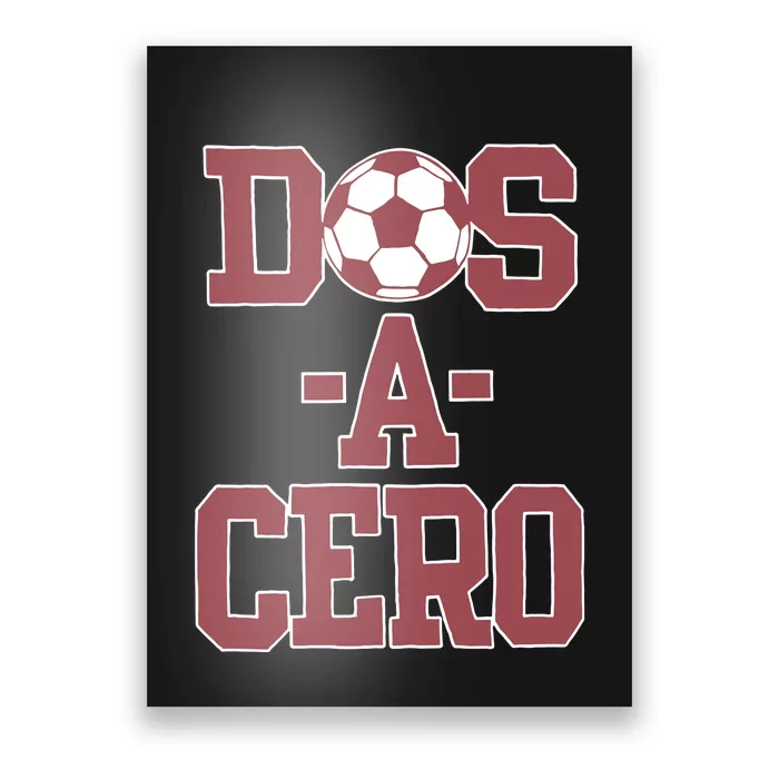 Dos A Cero US Men's National Soccer Team Poster