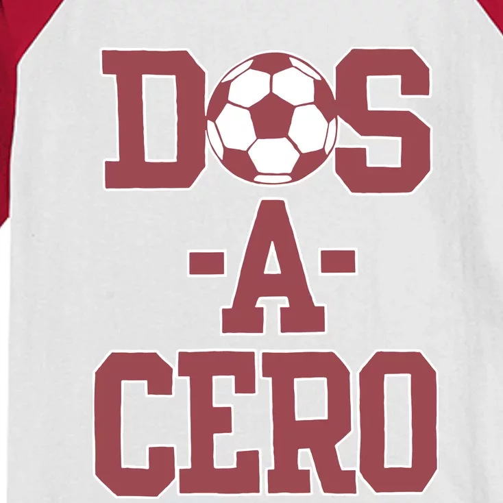 Dos A Cero US Men's National Soccer Team Kids Colorblock Raglan Jersey