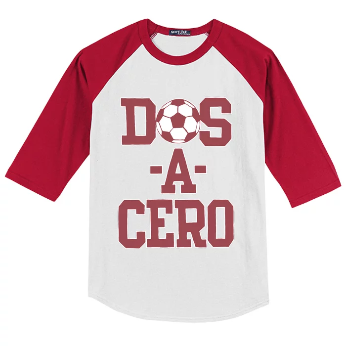 Dos A Cero US Men's National Soccer Team Kids Colorblock Raglan Jersey