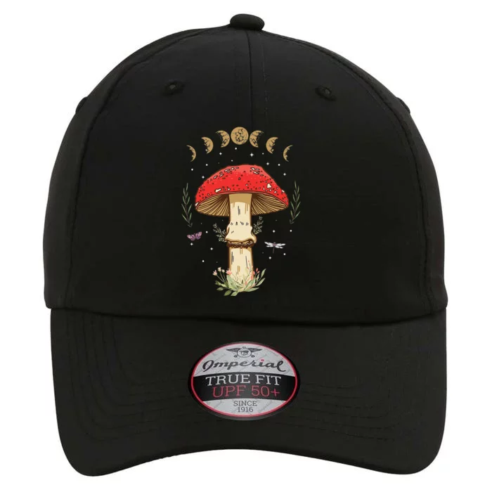 Dark Academia Cottagecore Aesthetic Magical Mushroom Fungi The Original Performance Cap