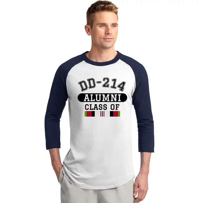 Dd214 Alumni Class Of Oef Afghanistan Veteran Pride Cool Gift Baseball Sleeve Shirt