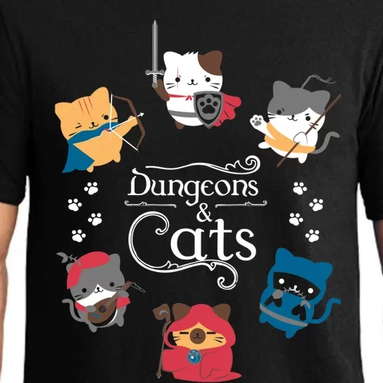 Dungeons And Cats Pajama Set