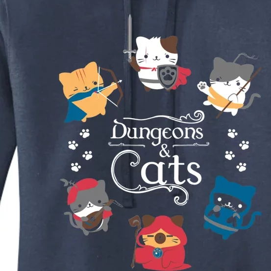 Dungeons And Cats Women's Pullover Hoodie