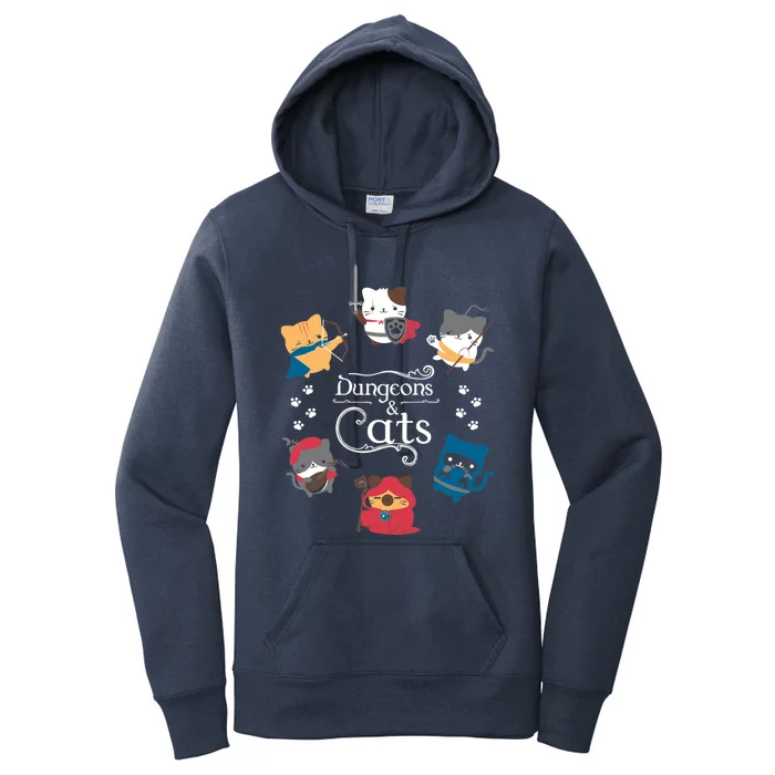 Dungeons And Cats Women's Pullover Hoodie