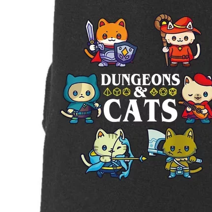 Dungeons And Cats Doggie 3-End Fleece Hoodie