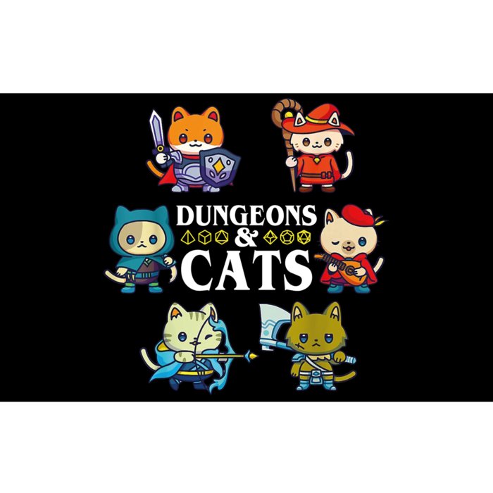 Dungeons And Cats Bumper Sticker