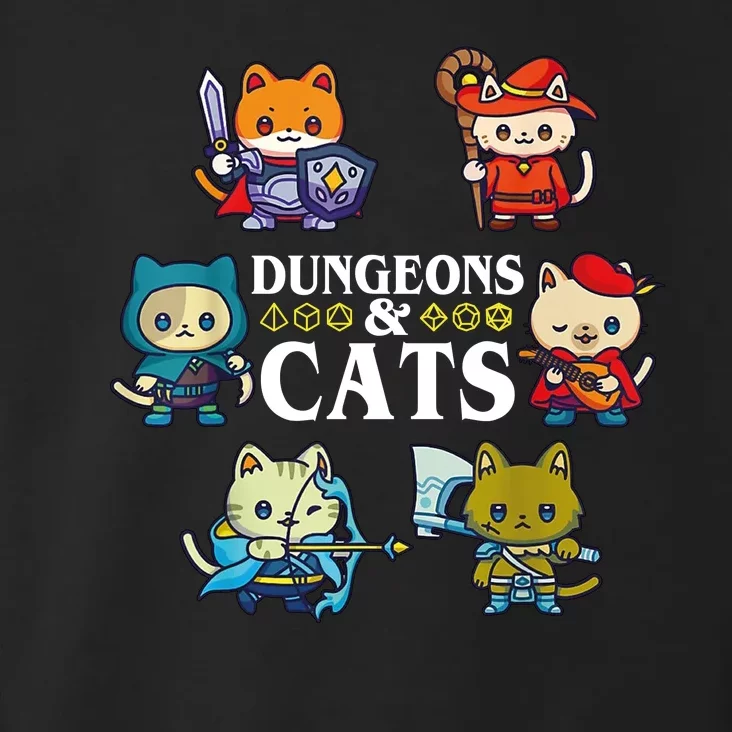 Dungeons And Cats Toddler Hoodie