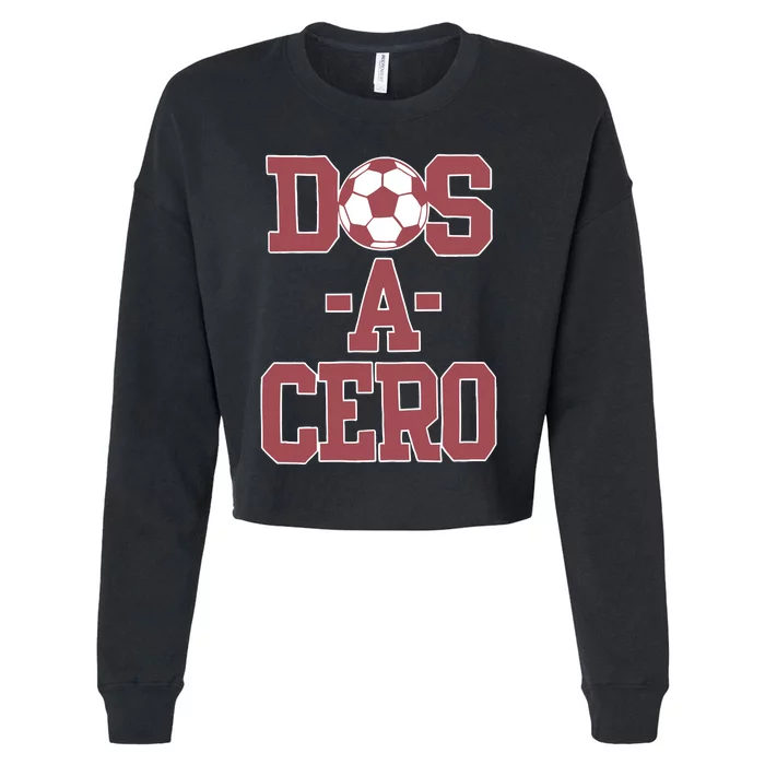 Dos A Cero Homage Cropped Pullover Crew