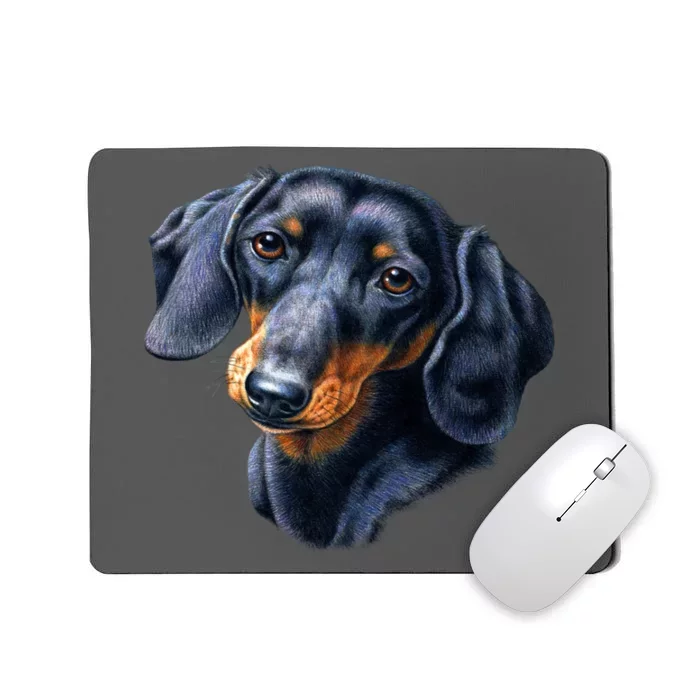 Dachshund Face Mousepad