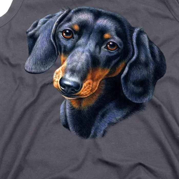 Dachshund Face Tank Top