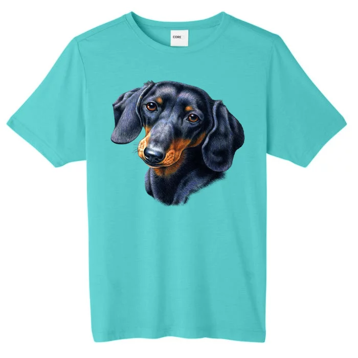 Dachshund Face ChromaSoft Performance T-Shirt