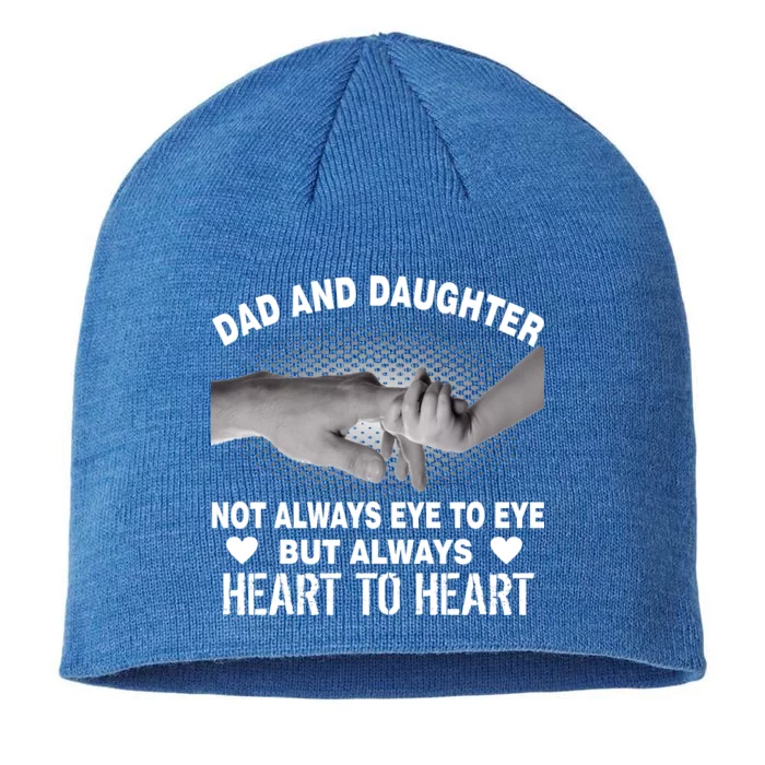 Dad And Daughter Always Heart To Heart 8 1/2in Sustainable Knit Beanie