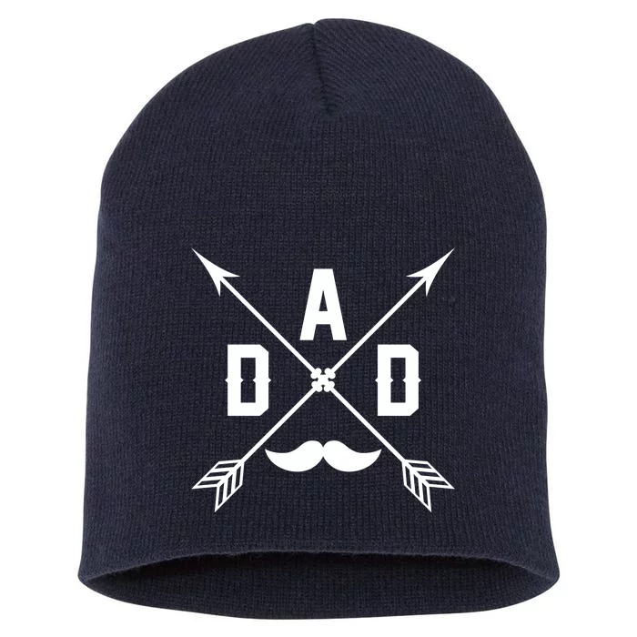 Dad Arrows Of Fatherhood Short Acrylic Beanie