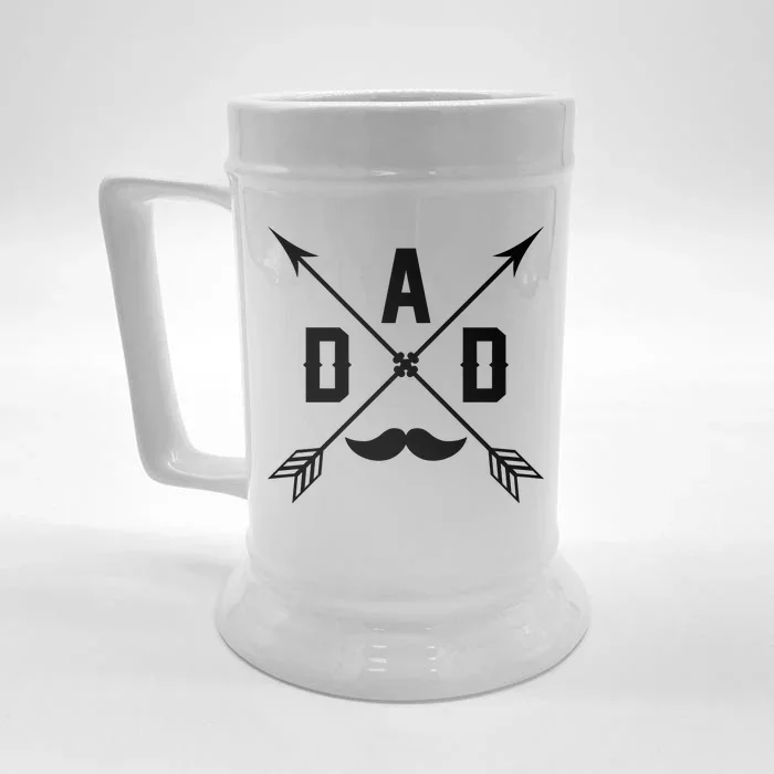 Dad Arrows Of Fatherhood Front & Back Beer Stein