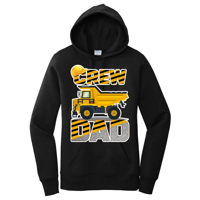 Dad Birthday Crew Construction Party Women's Pullover Hoodie