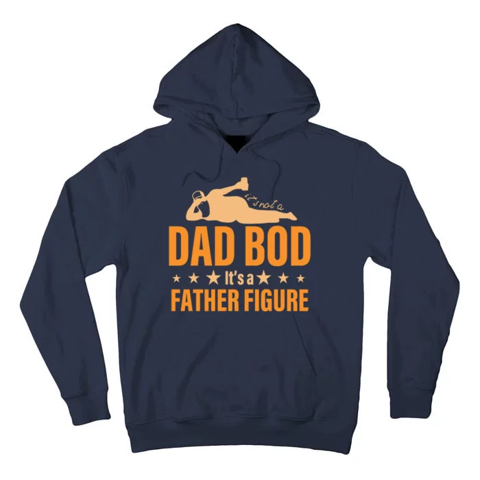 Dad Bod It's A Father Figure Funny Tall Hoodie