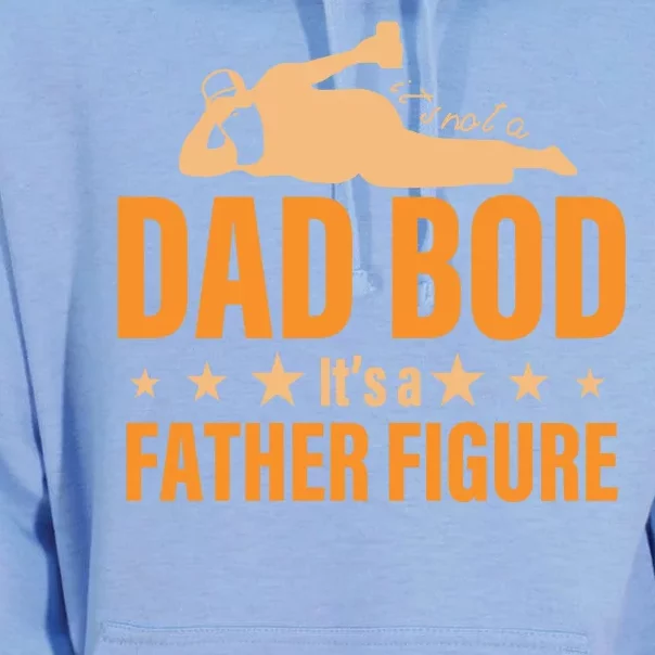 Dad Bod It's A Father Figure Funny Unisex Surf Hoodie