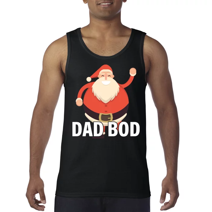 Dad Bod Santa Claus Christmas Tank Top