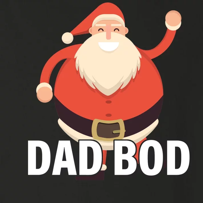 Dad Bod Santa Claus Christmas Toddler Long Sleeve Shirt