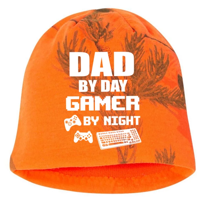 Dad By Day Gamer By Night Kati - Camo Knit Beanie