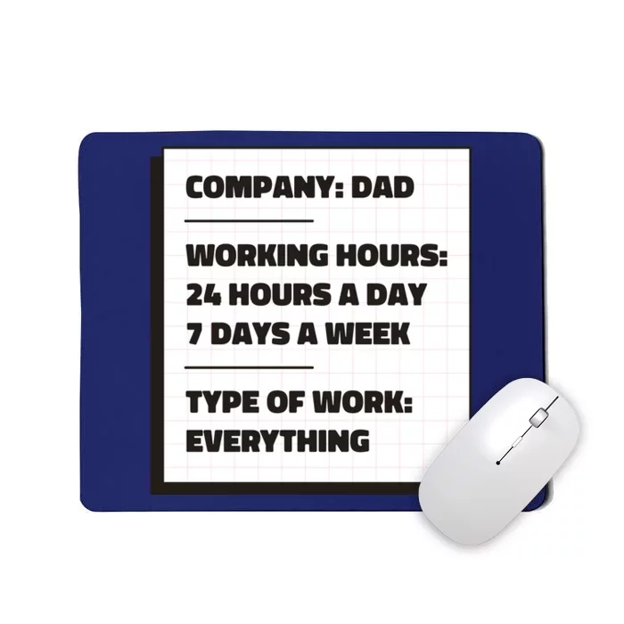 Dad Company Mousepad