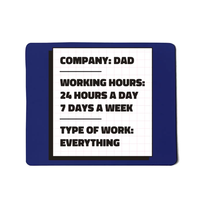 Dad Company Mousepad