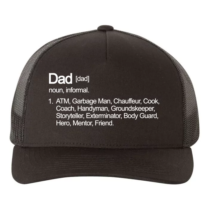 Dad Definition Of All Things Yupoong Adult 5-Panel Trucker Hat