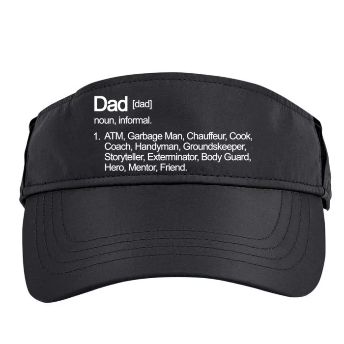 Dad Definition Of All Things Adult Drive Performance Visor