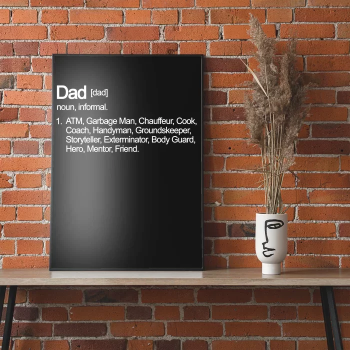 Dad Definition Of All Things Poster