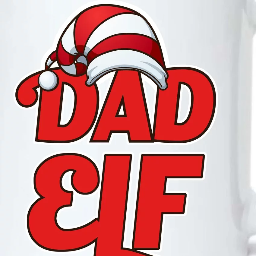 Dad Elf Black Color Changing Mug