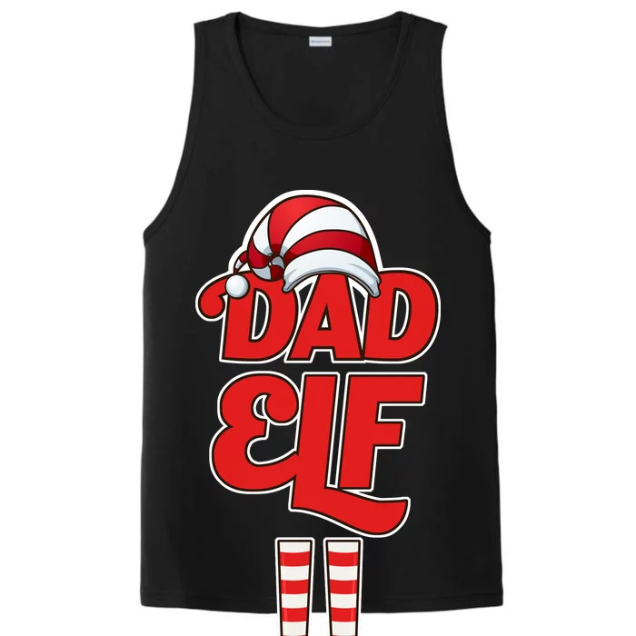 Dad Elf Performance Tank