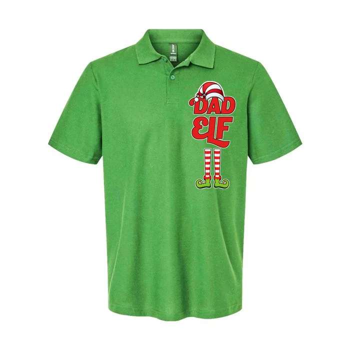 Dad Elf Softstyle Adult Sport Polo