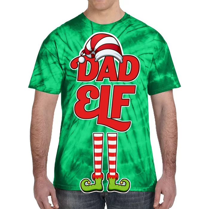 Dad Elf Tie-Dye T-Shirt